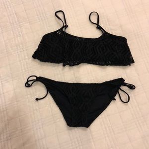 Crochet bathing suit set